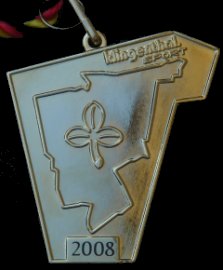 Finisher Medaille 1. Salzkotten  Marathon