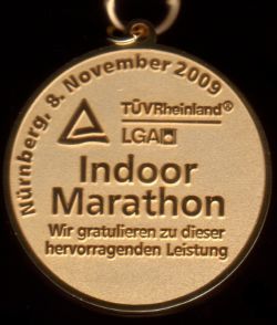 5. LGA Indoor Marathon in Nrnberg 2009
