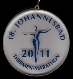 Finisher Medaille 18. Bad Fssing Marathon 2011